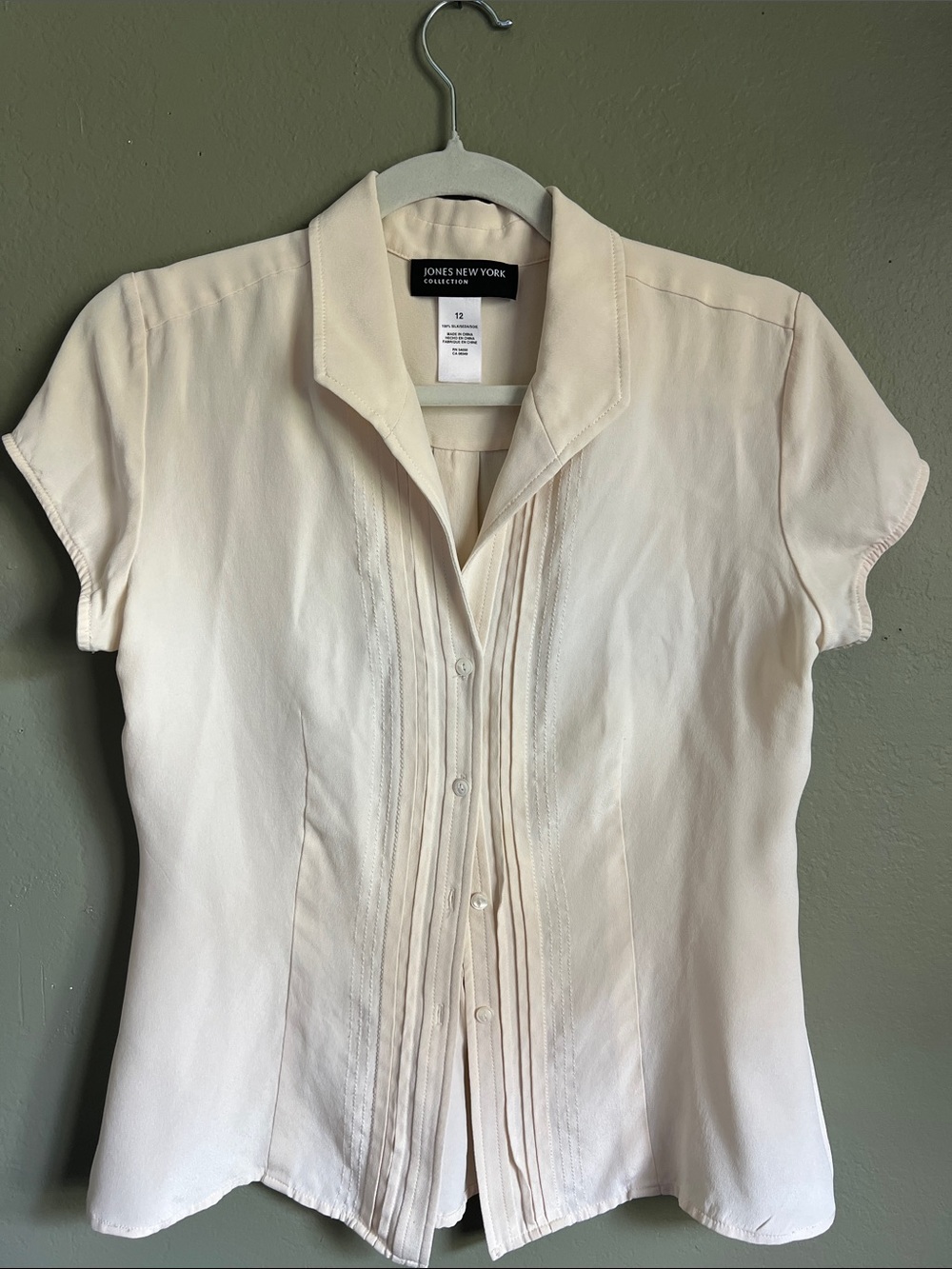 Jones New York Silk Blouse